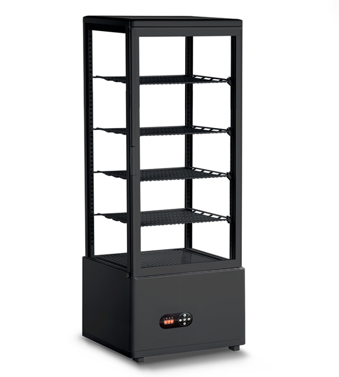 Quali sono i metodi di riduzione dell'energia e di riduzione dei consumi per mobili di visualizzazione refrigerati da tabletop a basso rumore?
